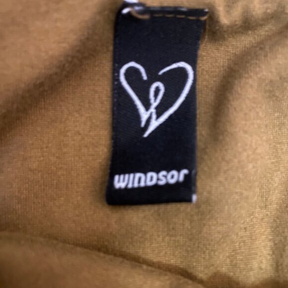 Windsor Brown Ruched Handkerchief Tube Top - Size S - Picture 7 of 7